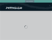 Tablet Screenshot of paradigmenv.com